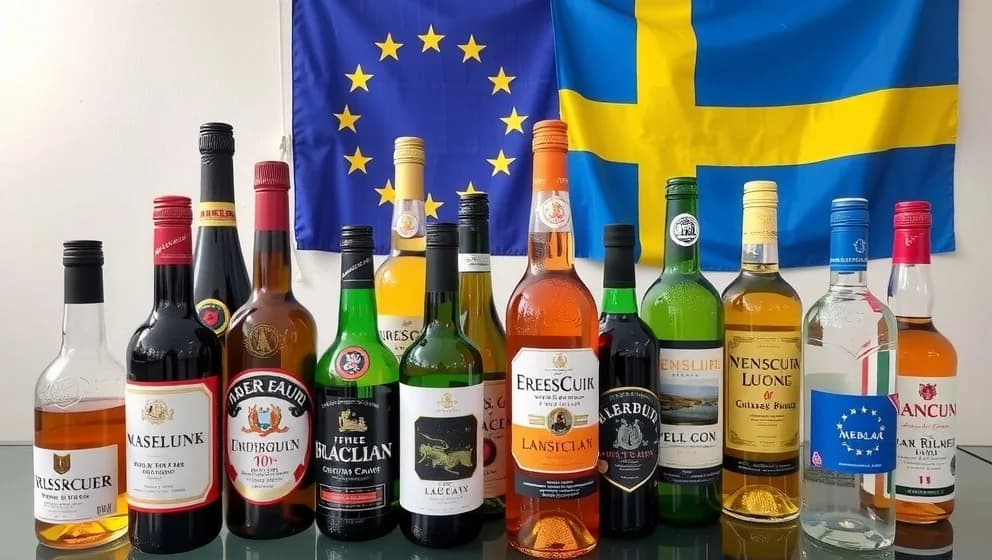 Hur mycket alkohol får man ta in i Sverige inom EU