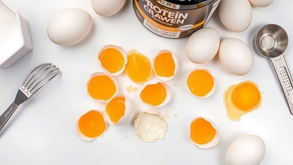 Hur mycket protein sitter det i ett ägg