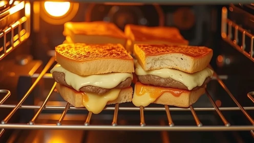 Varma mackor i ugn på 20 minuter